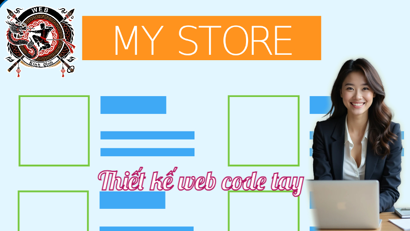 Thiết kế web code tay